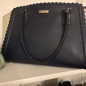 Kate Spade New York navy blue with beige sides